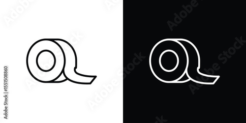 Tape icon vector, Symbol, logo illustrations