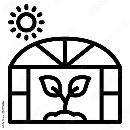 Greenhouse Icon