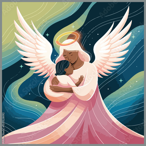 Heartfelt flyer showing protection, healing, and hope for children against abuse and exploitation.