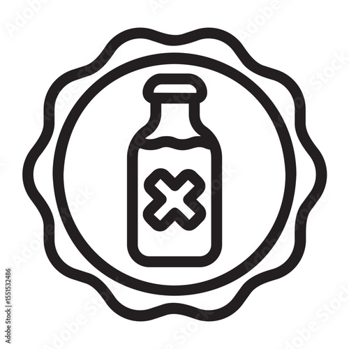 lactose free gradient icon
