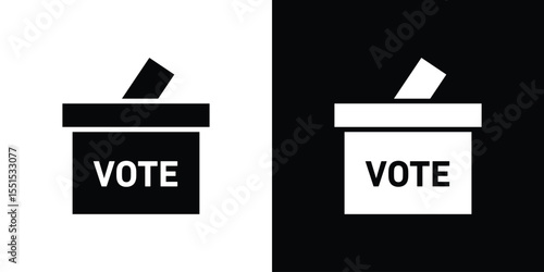 Ballot icon. Design for website and mobile apps.