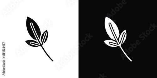 Basil icon. Design for website and mobile apps.