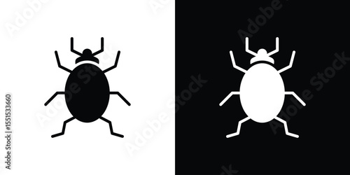 Bedbug icon. Design for website and mobile apps.