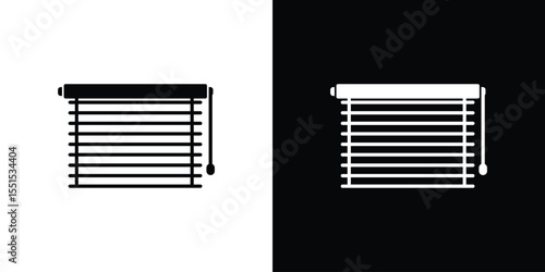 Blinds icon vector, Symbol, logo illustrations
