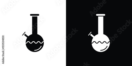 Bong icon vector, Symbol, logo illustrations