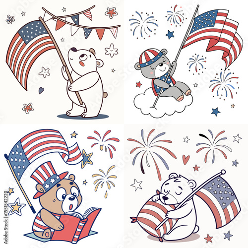 High-Quality bears Illustrations in Various Styles – SVG Bundle