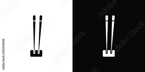 Chopsticks icon. Design for website and mobile apps.