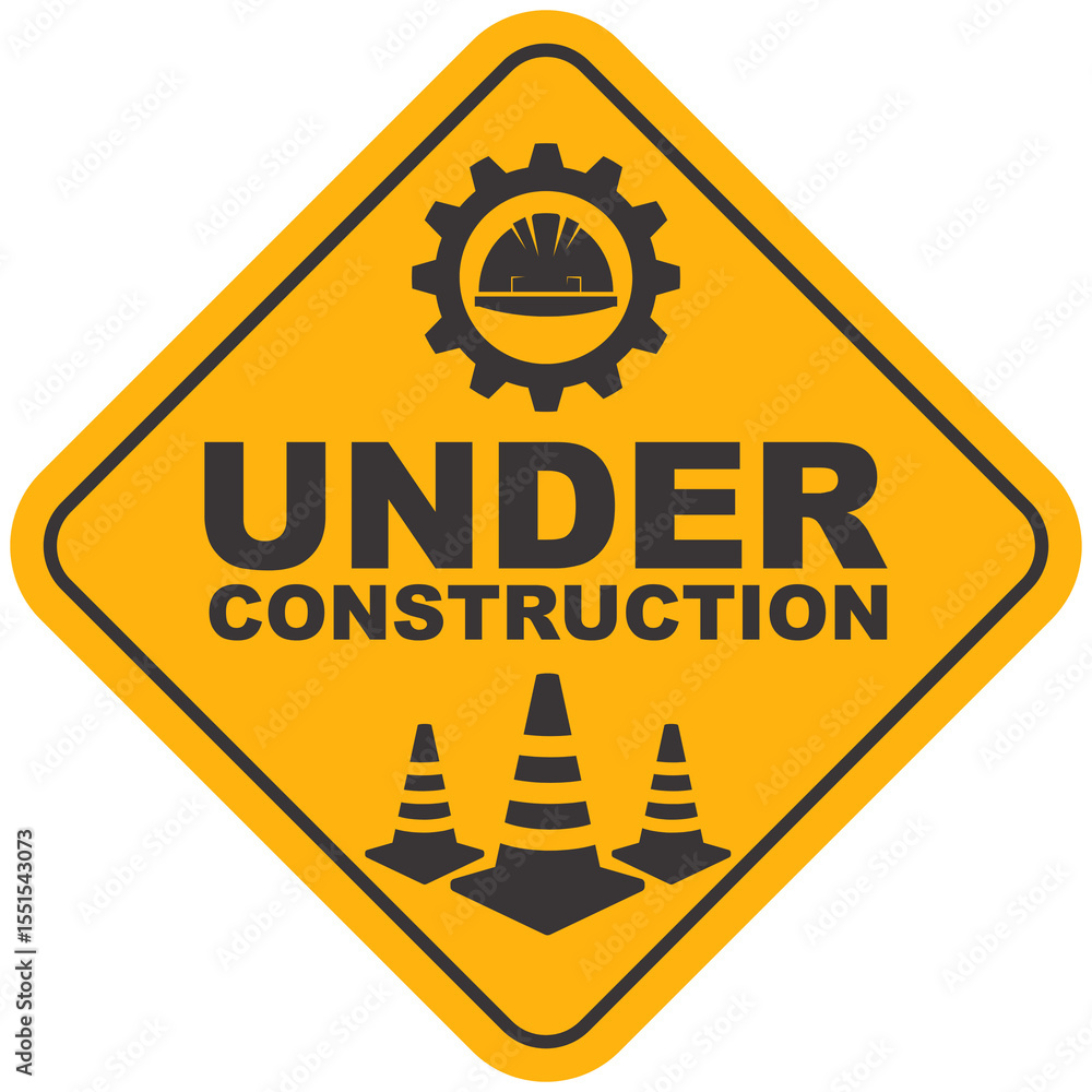 Obraz premium Under Construction Site