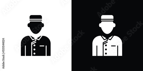 Concierge icon. Design for website and mobile apps.