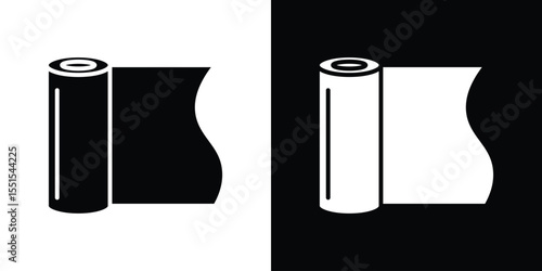 Construction film roll icon vector, Symbol, logo illustrations