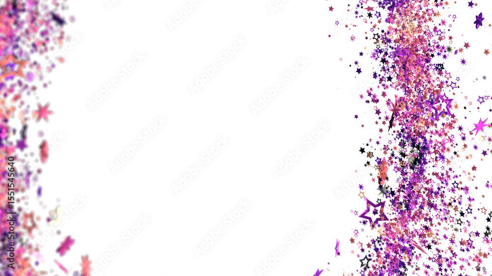 Festive background with pink and purple glitter stars. Perfect for holidays, celebrations, or magical designs. Festive background with pink and purple glitter stars. Perfect for holidays, celebrations, or magical designs.