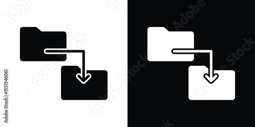 Data transfer icon vector, Symbol, logo illustrations