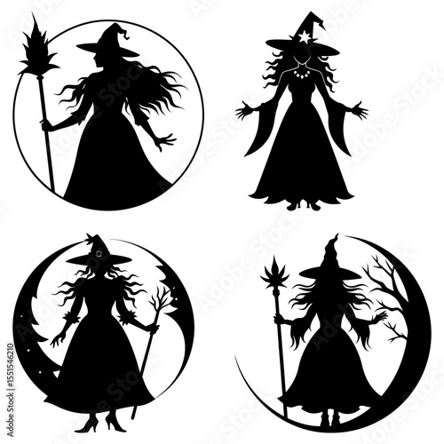 Four anatomical heart illustrations in black and white showing arteries and veins on a white background