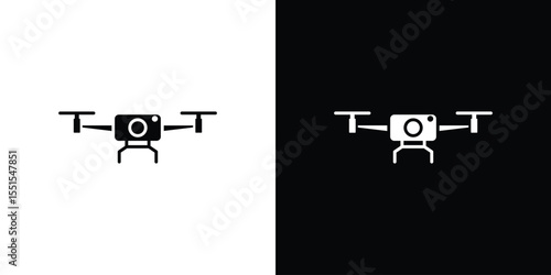 Drone icon vector, Symbol, logo illustrations