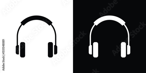 Ear muffs icon vector, Symbol, logo illustrations