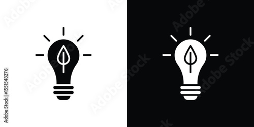 ECO Energy icon vector, Symbol, logo illustrations