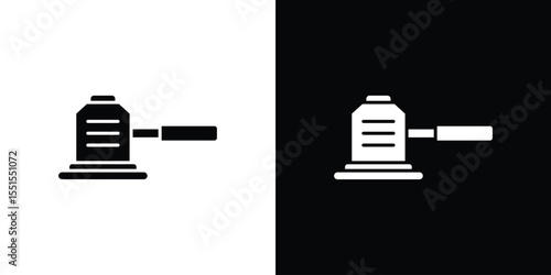 Floor sanding machine icon. Design for website and mobile apps.