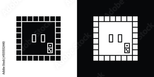 Game board icon. Design for website and mobile apps.