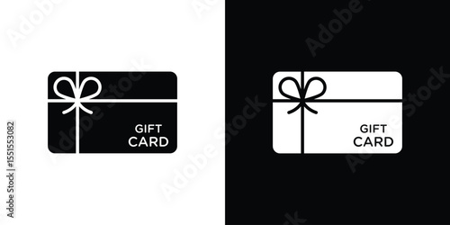 Gift card icon vector, Symbol, logo illustrations