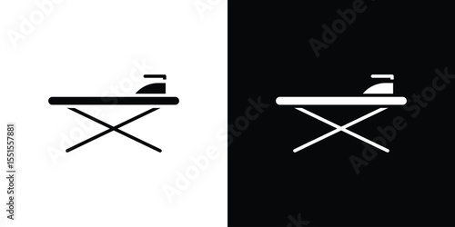 Ironing board icon vector, Symbol, logo illustrations