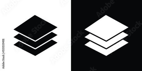 Layers icon. Design for website and mobile apps.