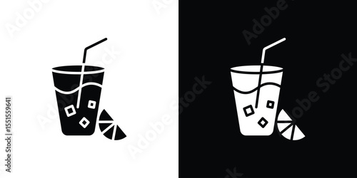 Lemonade icon vector, Symbol, logo illustrations