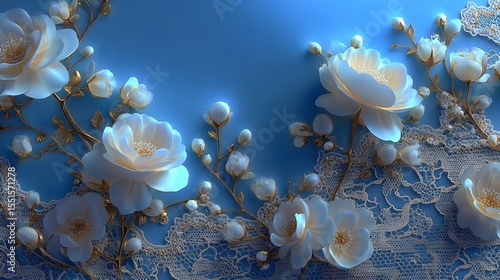 Mixed media art that blends creative collage, vintage lace, and dried flowers with soft pastel brushstrokes achieves a dreamy quality ideal for Mother's Day