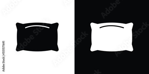 Pillow icon vector, Symbol, logo illustrations