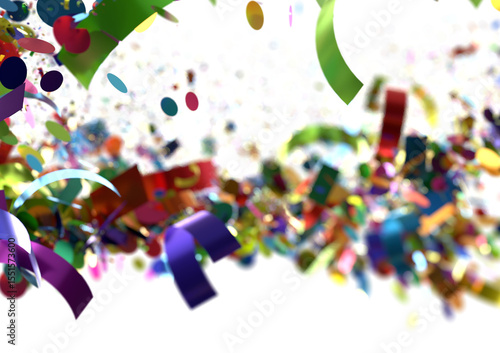 Festive backdrop of colorfu...