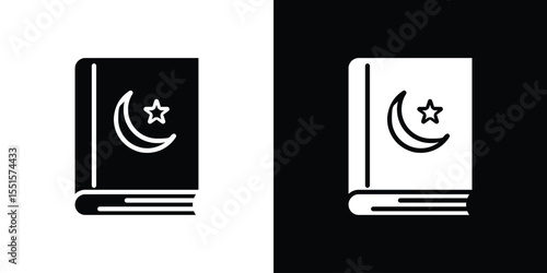 Quran book icon. Design for website and mobile apps.