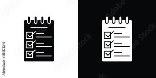 Reservation icon. Design for website and mobile apps.