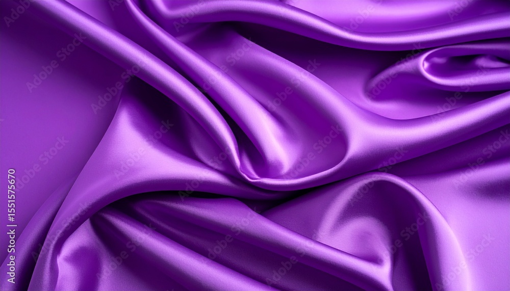 Obraz premium Royal purple satin background or backdrop.