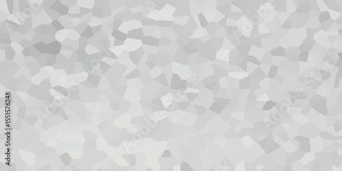 Abstract crystal mosaic pattern in shades of gray for modern design and graphic elements in a minimalist aesthetic