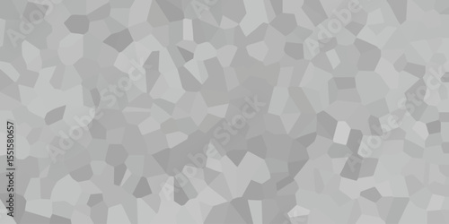 Geometric mosaic of metallic fragments forming a textured chrome surface ideal for digital designs and backgrounds