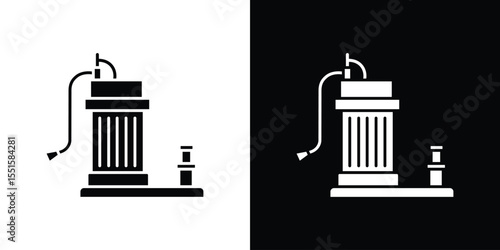 Sump pump icon vector, Symbol, logo illustrations