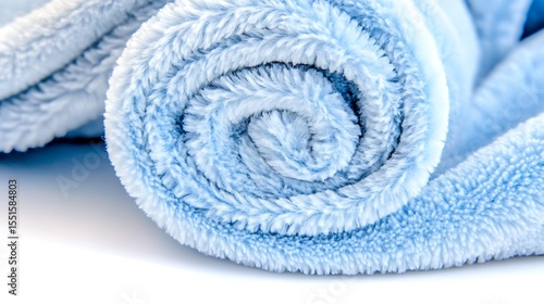 Soft Deep Teal Fleece Blanket Neatly Arranged for Cozy Comfort and Warmth