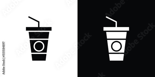 Swoosh Cup icon vector, Symbol, logo illustrations