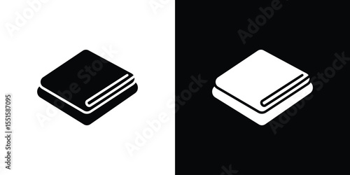 Towels icon vector, Symbol, logo illustrations