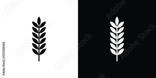 Wheat icon. Design for website and mobile apps.