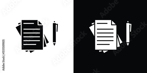 Wills and trusts icon. Design for website and mobile apps.