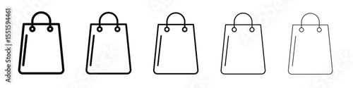 Bag icon vector, Symbol, logo illustrations