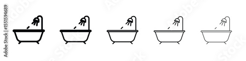 Bath icon vector, Symbol, logo illustrations