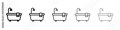 Bathroom icon vector, Symbol, logo illustrations