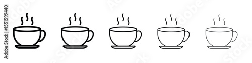 Coffee icon vector, Symbol, logo illustrations