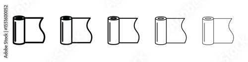 Construction film roll icon vector, Symbol, logo illustrations