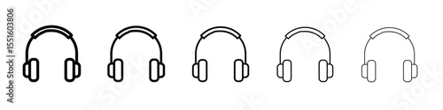 Ear muffs icon vector, Symbol, logo illustrations