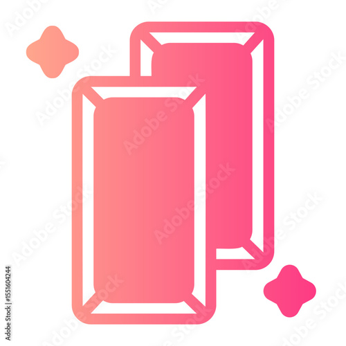 gold ingot gradient icon