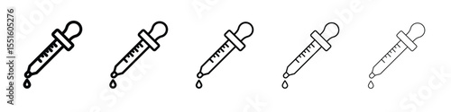 Eye dropper icon vector, Symbol, logo illustrations