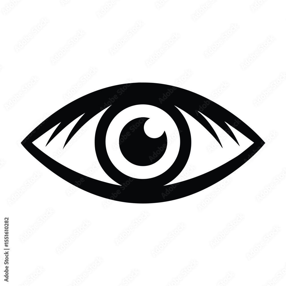 human eye vector illustration human eye vector illustration