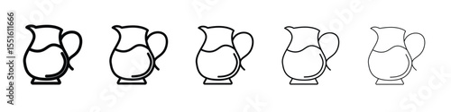 Jug icon. Design for website and mobile apps.